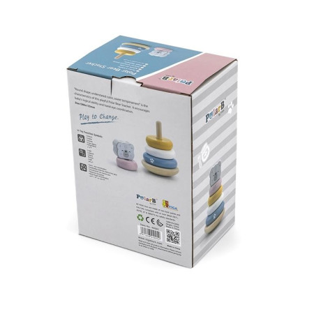 Juguete Aros apilables. PolarB