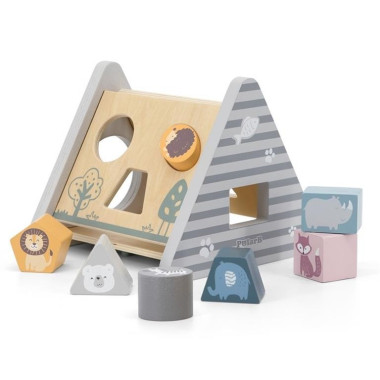 Juguete de madera aprendizaje de formas. PolarB