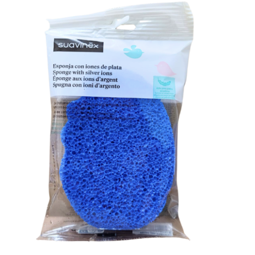 Esponja con iones de plata. Suavinex