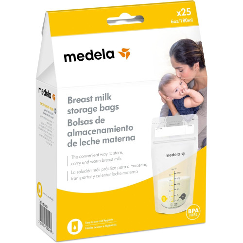 Bolsas para lecha Materna 25 Ud. Medela