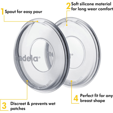 Copas recolectoras de leche materna 2 uds. Medela