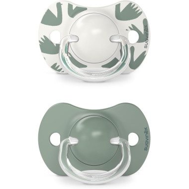 Pack de 2 Chupetes con Tetina fisiológica de Silicona SX Pro (6-18). Suavinex