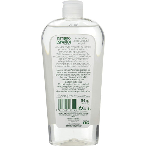Aceite corporal de almendras Ánfora 400ml. Instituto Español