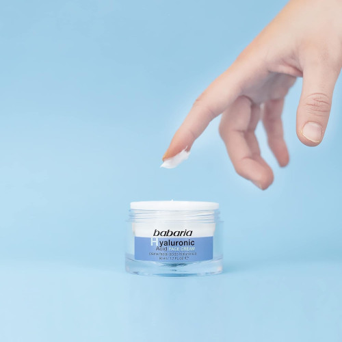 Crema facial ultra hidratante con ácido hialurónico 50ml. Babaria