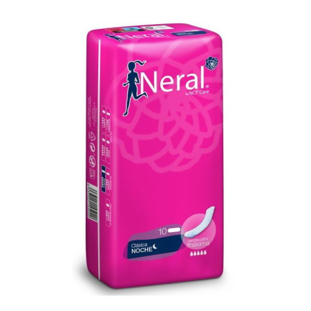 Compresas clásicas noche 10ud. Neral