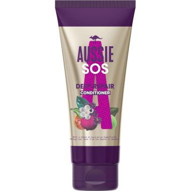 Acondicionador SOS Hidratación y reparación intensa 340ml  Aussie