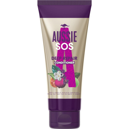 Acondicionador SOS Hidratación y reparación intensa 340ml  Aussie