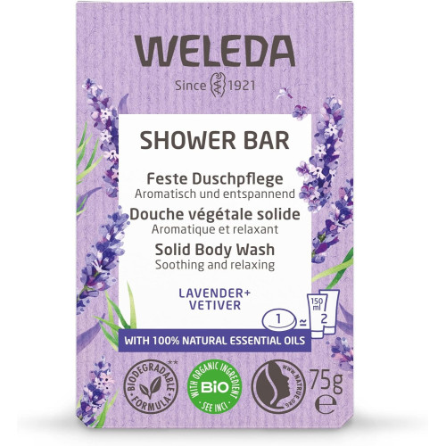 Jabón de ducha sólido (fragancias). Weleda