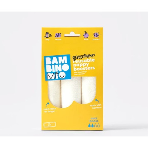 Refuerzo absorbente para pañales reutilizables (Mini boost x3). Bambino Mio