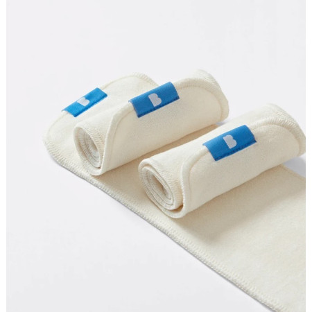 Refuerzo absorbente para pañales reutilizables (Mini boost x3). Bambino Mio