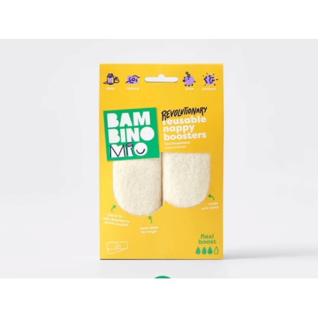 Refuerzo absorbente para pañales reutilizables (Flexi boost x2). Bambino Mio