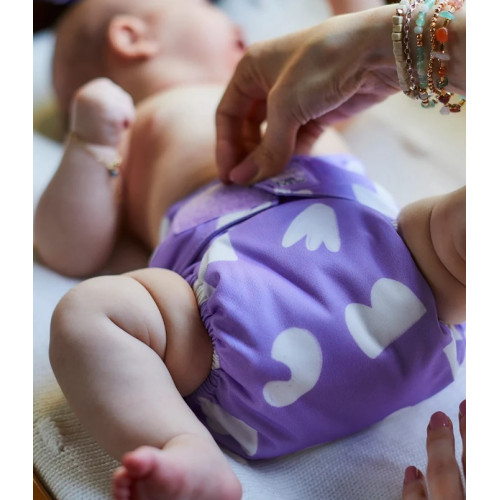 Pack Give-it-a-go. (5 pañales reutilizables + 100 forros vegetales). Bambino Mio