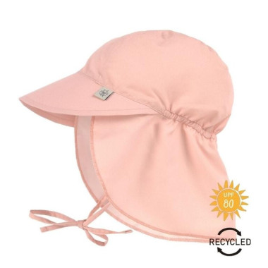 Gorrito con solapas protección solar Rosa. Lässig