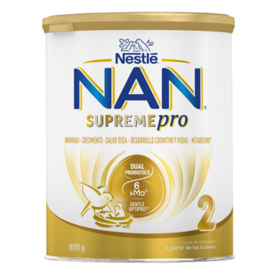 NAN SUPREME PRO 2 - Leche de Continuación - 800g