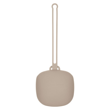 Portachupetes de silicona Beige. Canpol Babies