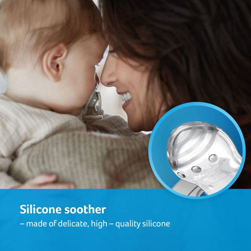 Chupetes dinámicos Buddy Bear (6-18 meses)2ud. Lovi