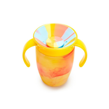 Taza tropical antigoteo Miracle 360º con asas 200ml. Munchkin