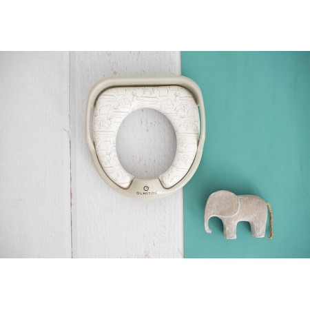 Asiento reductor WC con asas . Olmitos