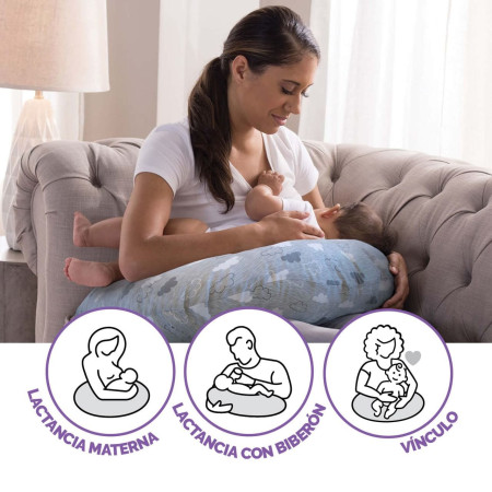 Cojín de lactancia ‘Boppy’. Chicco