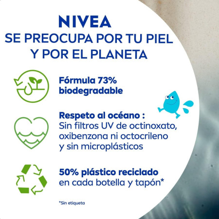 Leche solar infantil SPF 50+ SUN KIDS pistola (270ml). Nivea