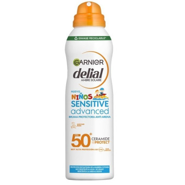 Spray Protección solar Niños Sensitive Advanced SPF50+ bruma de150ml. Delial