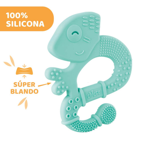 Mordedor Iguana supersoft múltiples texturas (+2m). Chicco