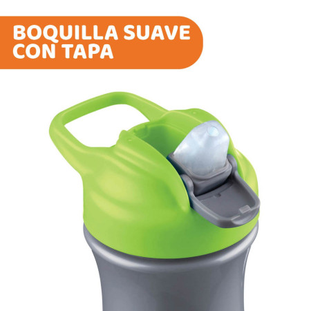 Botella POP-UP CUP vaso evolutivo +2años (350ml). Chicco