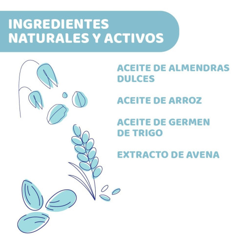 Aceite de masaje para bebé Natural Sensation spray (100ml). Chicco