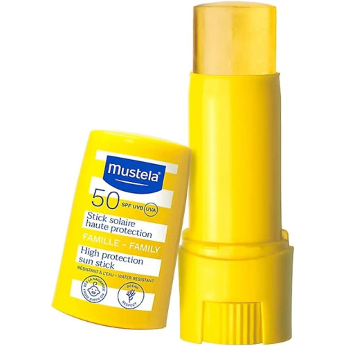 Stick Alta Protección Solar SPF50+, 9ml. Mustela