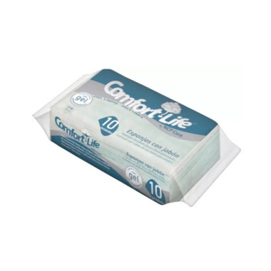 Esponja con jabón Comfort Life (10 uds)