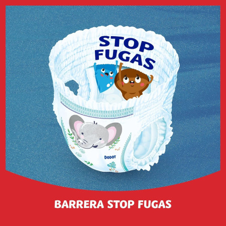 Dodot Activity Pants Talla 5 (12 - 17 kg) 40 Uds. - Mas Pañales