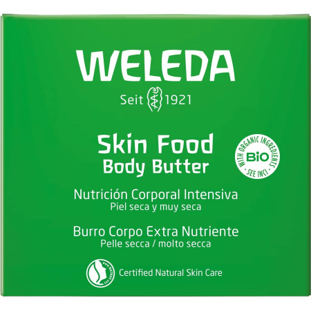 Skin Food Body Butter nutrición corporal intensiva 150ml. Weleda