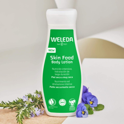 Skin Food body lotion nutrición intensiva 200ml. Weleda