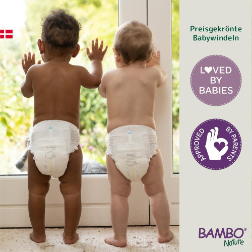 Pañales Pants entrenamiento BAMBO NATURE Talla 6 (18 uds)