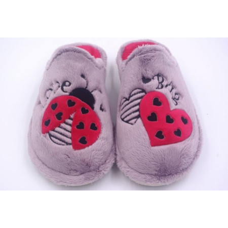 Zapatillas de casa “Montlis”.  Garzón (Purpura-Rojo)