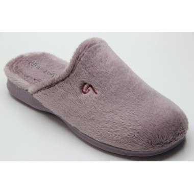 Zapatillas de casa “Montlis”.  Garzón (Purpura-Burdeos)