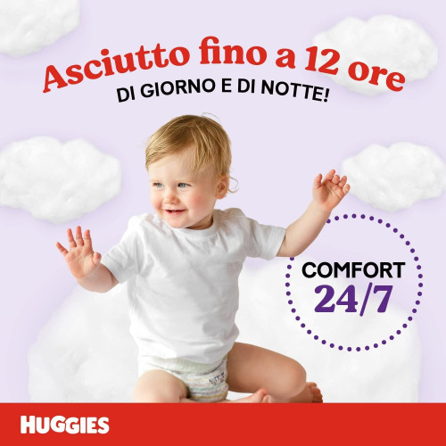 Pañales Huggies Little Movers Talla 4 (7-18 kg)