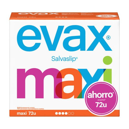 Evax Salvaslip® Maxi Protegeslip (72Uds.)