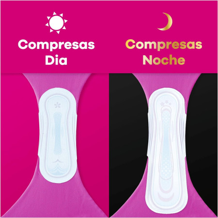 Compresas ultrafina día y noche ( 24 uds). Ausonia