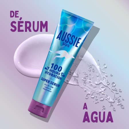 SOS Super serum 100 horas de hydratación 160ml . Aussie