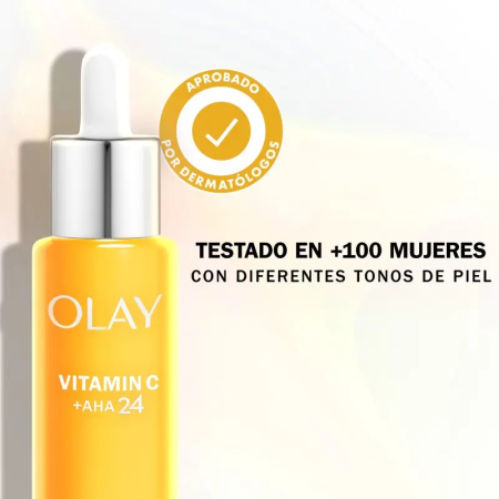 Sérum Vitamina C + AHA24 Olay 40ml | Luminosidad y Tono Uniforme