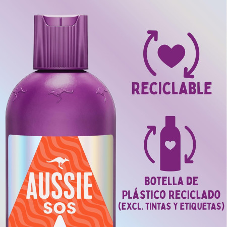 Aussie SOS Champú Strength & Length 300ml | Fuerza y Largo