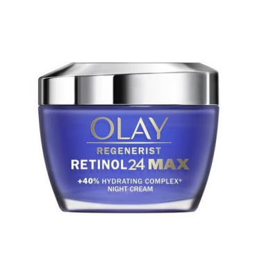 Crema de noche Retinol24 Max , renovadora, 50ml. Olay| Hidratación y Rejuvenecimiento