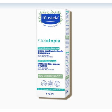 Stelatopia crema emoliente 200 ml.  Mustela