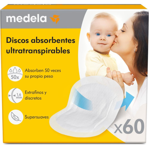 Discos Absorbentes Desechables .Medela