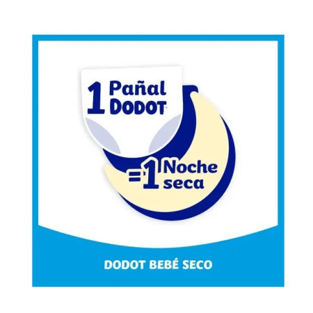Pañales Dodot Talla 4 Bebé-Seco 【 OFERTA 】 116 Unidades