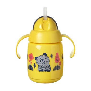 Vaso de aprendizaje con pajita 300ml . Tommee Tippee