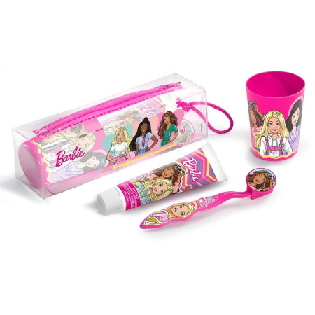 Barbie Set Infantil de Higiene Dental |Más Pañales