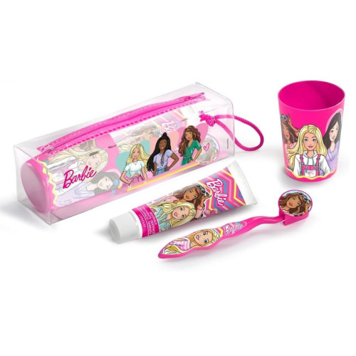 Barbie Set Infantil de Higiene Dental |Más Pañales
