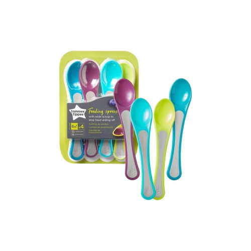 Pack de 5 Cucharas fácil agarre. Tommee Tippee